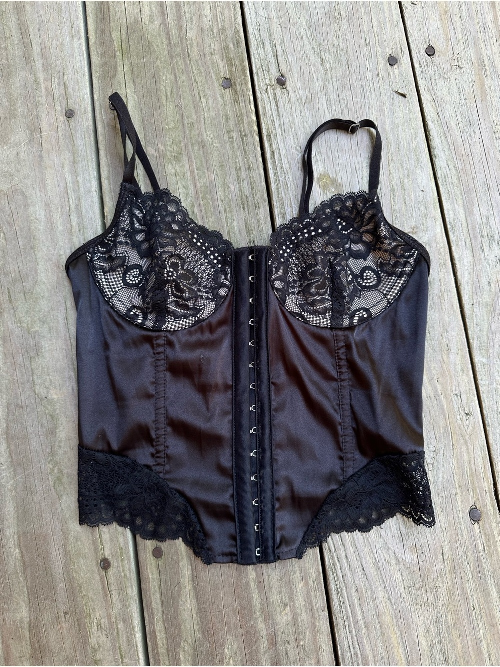 Corset Top black XS